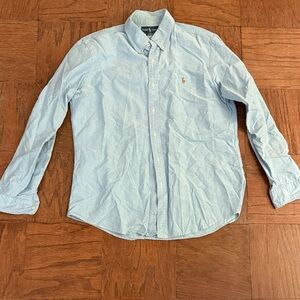 Ralph Lauren Light Blue Casual Button Down Shirt